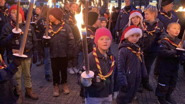 Juletræstænding 2022